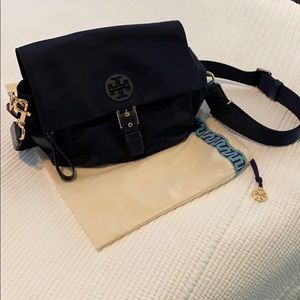 Tory Burch Tilda Navy Nylon Crossbody